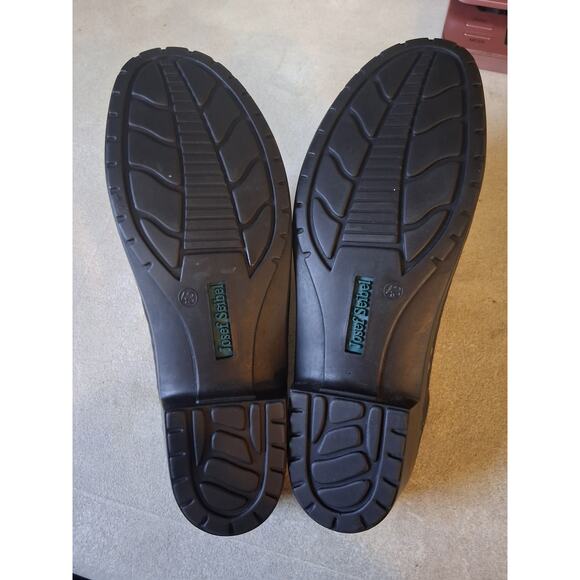 Josef Seibel Shoes Size 43 (11) Black Leather Slipon Sandals Excellent Condition - Picture 7 of 10